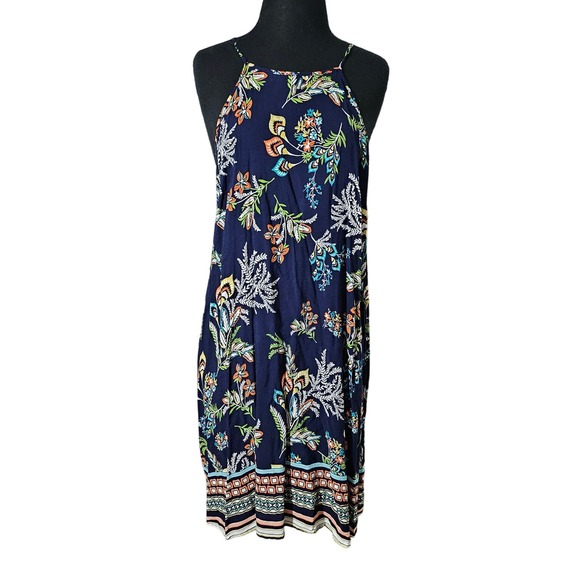 SHEIN Dresses & Skirts - Fashion Print Halter A Line Mini Dresses sz XL